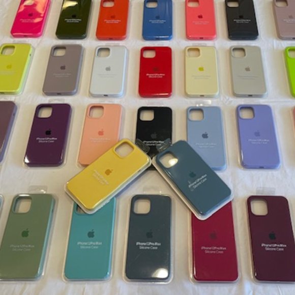 Silicone iPhone 12 Pro and Max Pro Cases - Picture 2 of 16